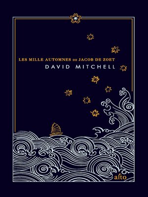 cover image of Les mille automnes de Jacob de Zoet